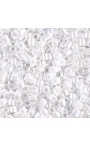 Miyuki delica beads 8/0 - White pearl DBL-201